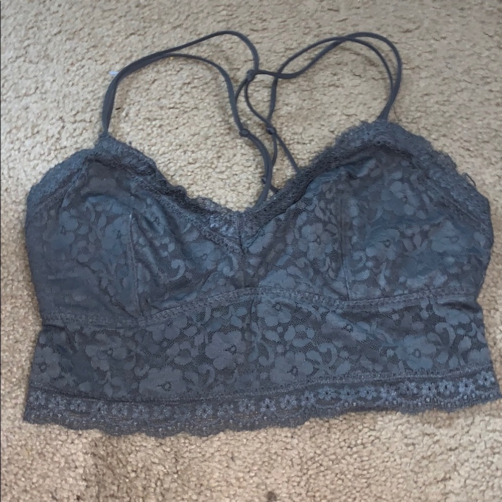 Grey bralette